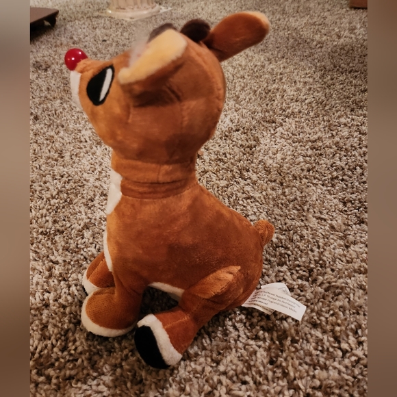 2007 Ruldolph the Red Nosed Reindeer singing plush, by Gemmy - Picture 2 of 4